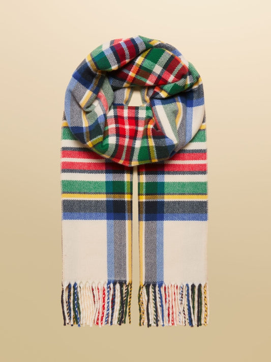 Joules Langtree Multi Bright Large Scarf