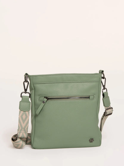 Brakeburn Sierra Green Cross Body Bag