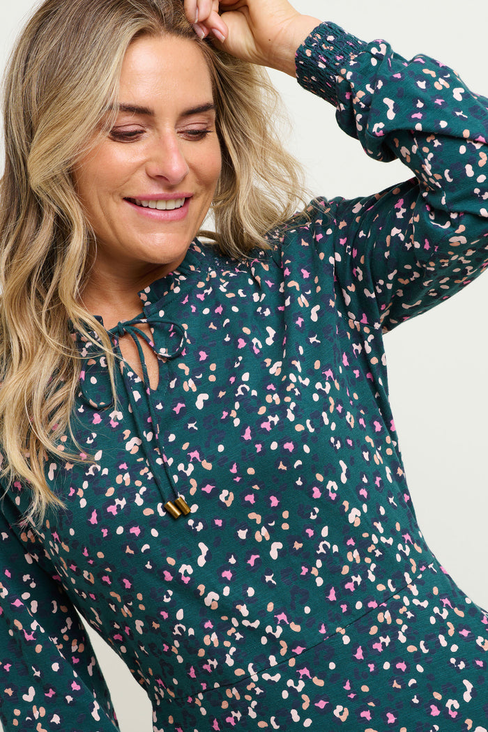 Brakeburn Leopard Spot Dress