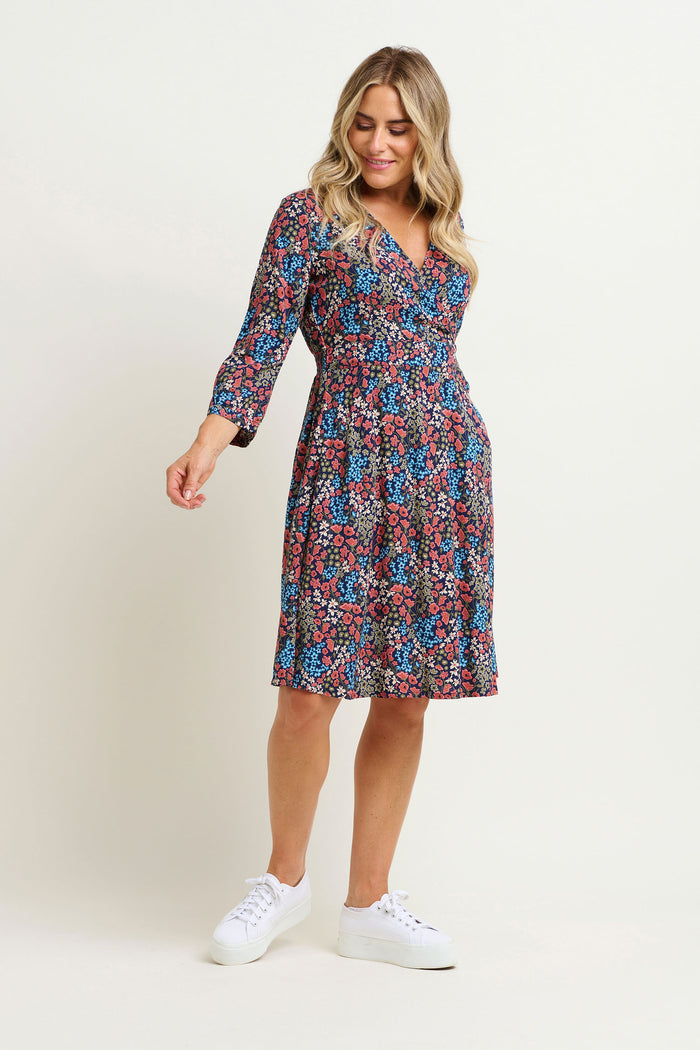 Brakeburn Regan Wrap Dress