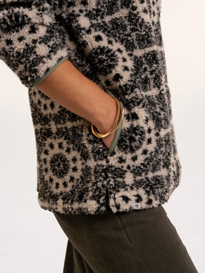 Brakeburn Wey Printed 1/4 Zip Fleece