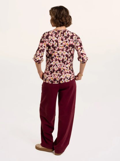 Brakeburn Freya 3/4 Sleeve Printed T-Shirt