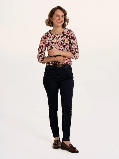 Brakeburn Freya 3/4 Sleeve Printed T-Shirt