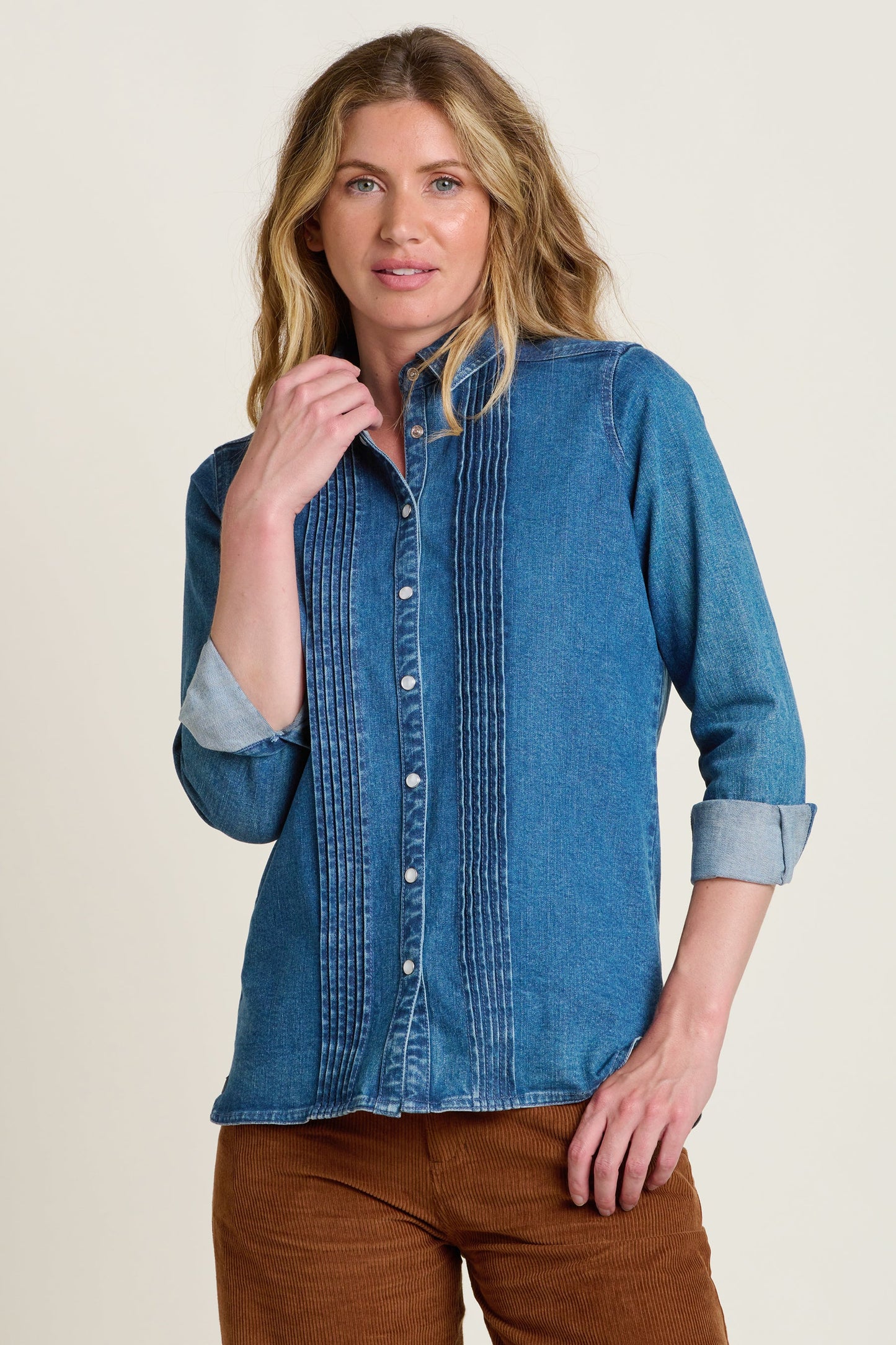 Brakeburn Seatown Denim Blouse