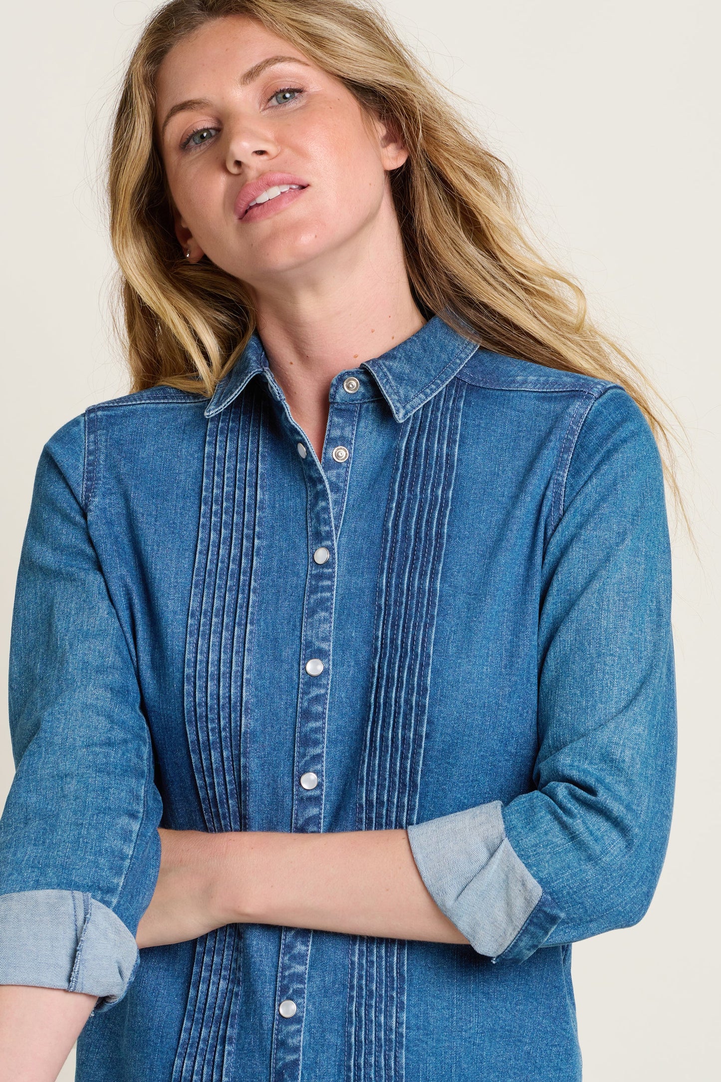 Brakeburn Seatown Denim Blouse