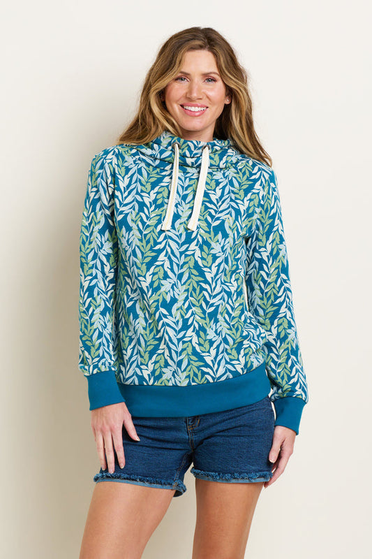 Brakeburn Willow Cowl Neck Sweatshirt