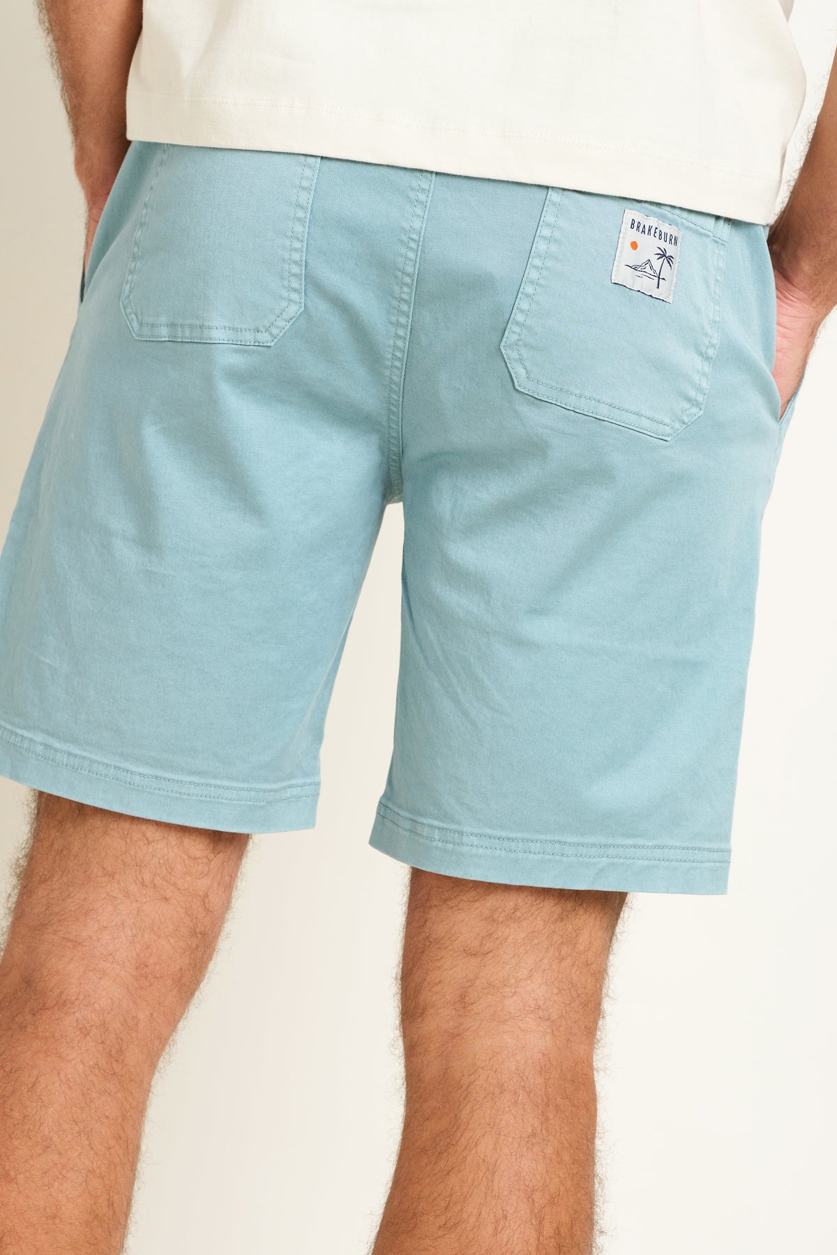 Brakeburn Blue Drawcord Shorts