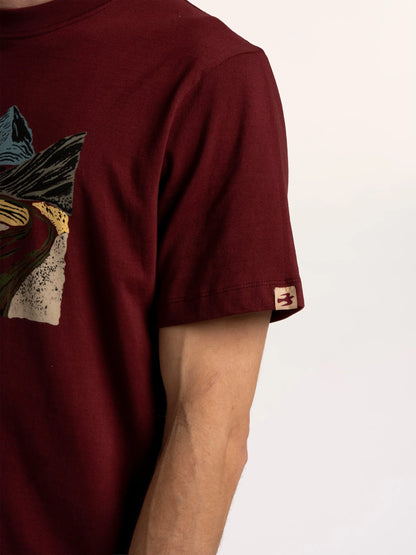 Brakeburn Kenton Abstract Bike Landscape T-Shirt