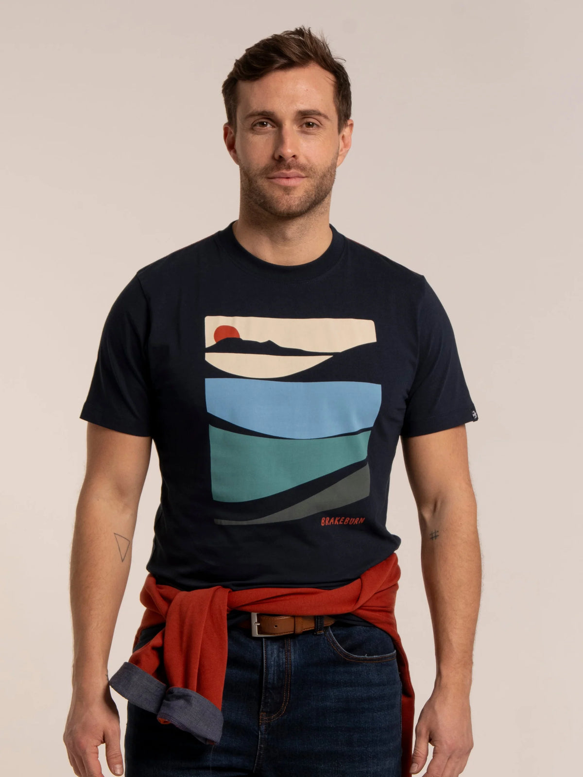 Brakeburn Kingsbury Rolling Waves T-Shirt