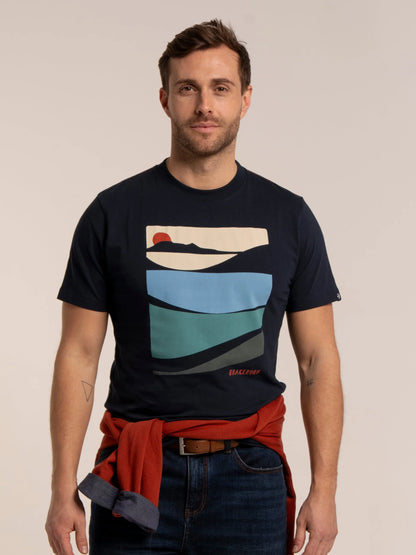 Brakeburn Kingsbury Rolling Waves T-Shirt