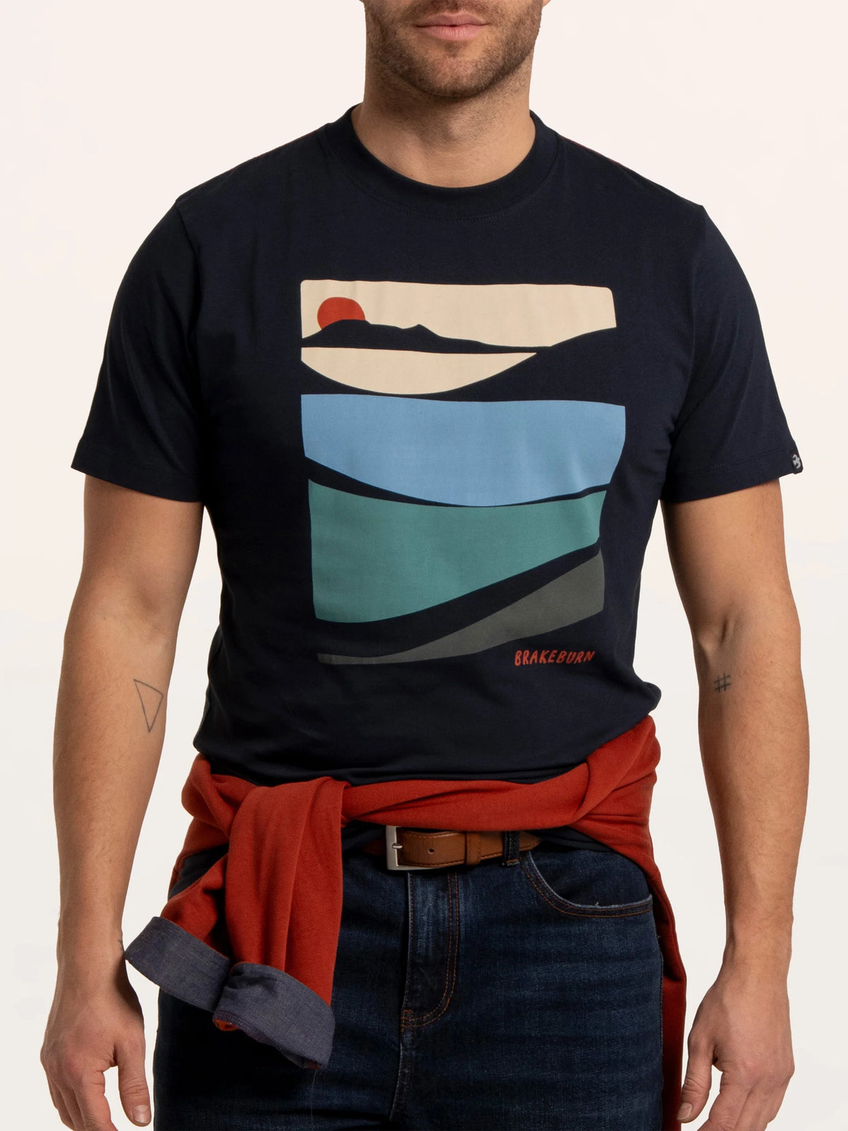 Brakeburn Kingsbury Rolling Waves T-Shirt