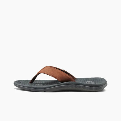Reef Santa Ana Flip Flops in Grey/Tan