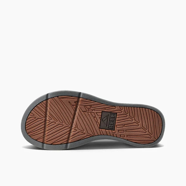 Reef Santa Ana Flip Flops in Grey/Tan