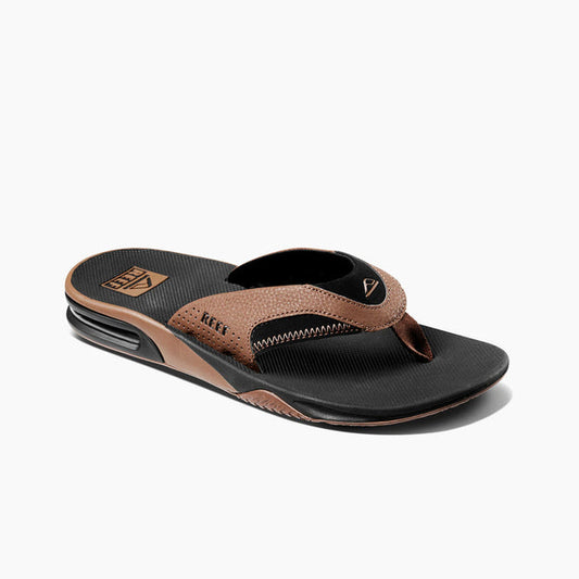 Reef Fanning in Black/Tan