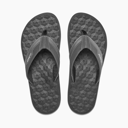 Reef The Ripper Flip Flops in Dark Grey