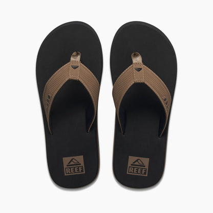 Reef Layback - Black/Tan