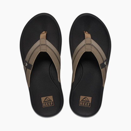 Reef Cushion Phantom 2.0 Flip Flops in Fossil/Raven