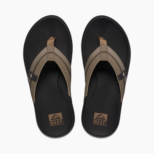 Reef Cushion Phantom 2.0 Flip Flops in Fossil/Raven