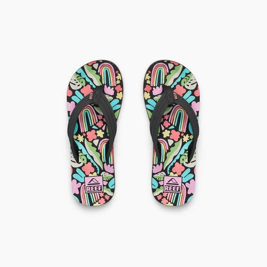 Reef Ahi Flip Flops in Tropical Rainbow