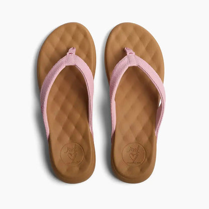 Reef Cushion Harmony Flip Flops in Cameo Pink