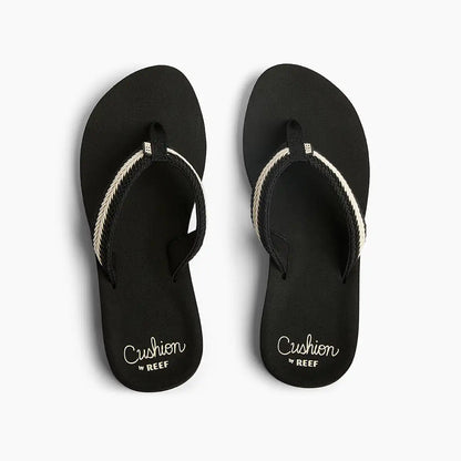 Reef Baja Maria Flip Flops in Black/Vintage