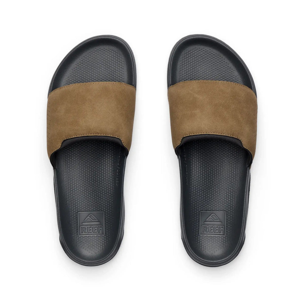 Reef Tailslide Sliders in Tan