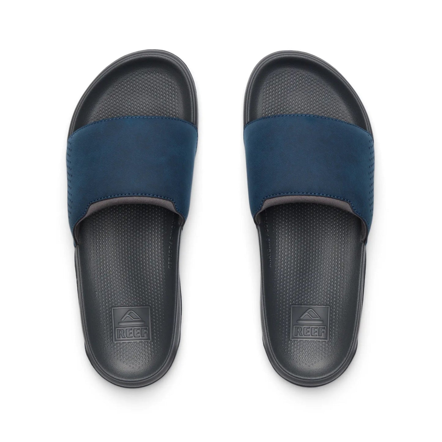 Reef Tailslide Sliders in Grey/Navy