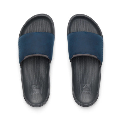 Reef Tailslide Sliders in Grey/Navy