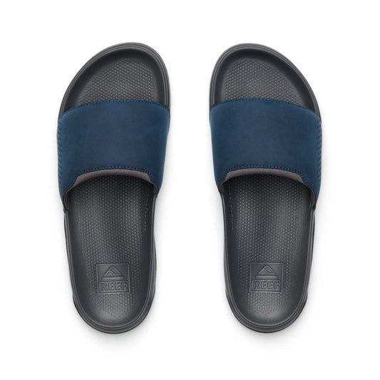 Reef Tailslide Sliders in Grey/Navy
