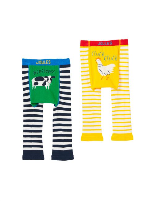 Joules Lively Leggings in Cow Chick