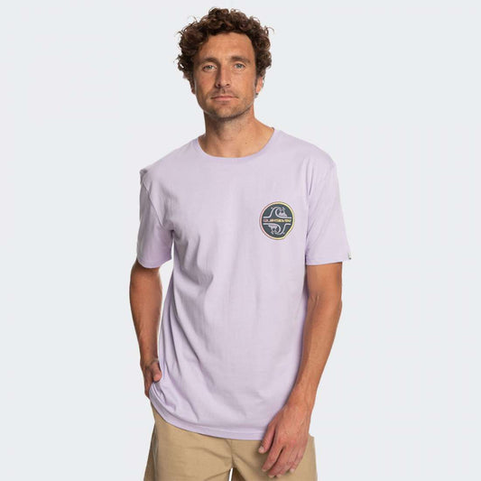 Quiksilver Core Bubble T-Shirt in Pastel Lilac