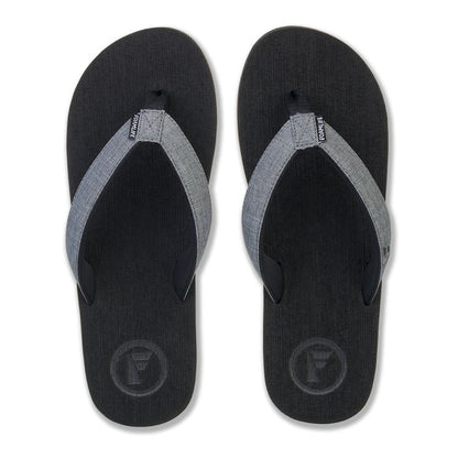 Foamlife SHARRP - MENS FLIP FLOPS - BLACK