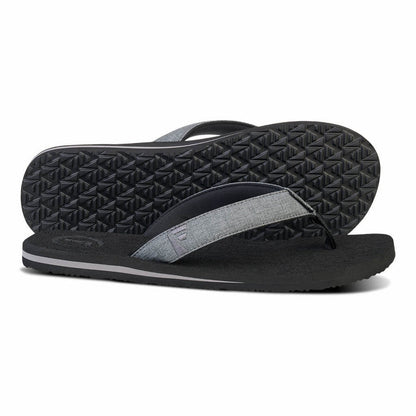 Foamlife SHARRP - MENS FLIP FLOPS - BLACK
