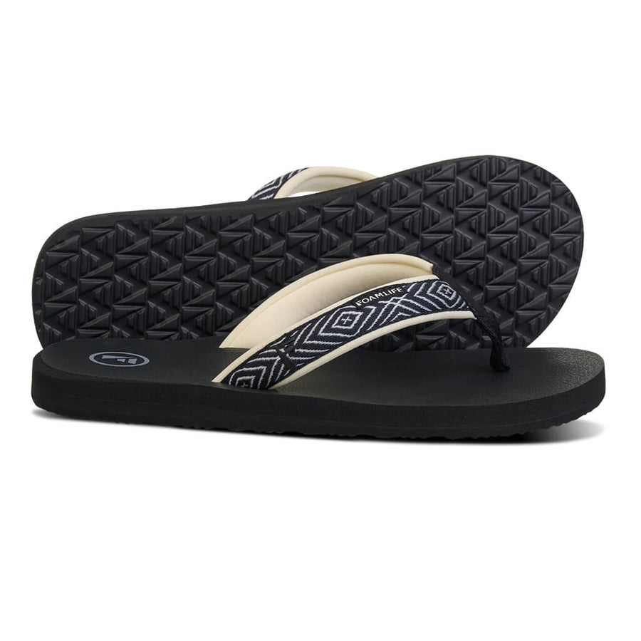 Foamlife YOGI - WOMENS FLIP FLOPS - BLACK