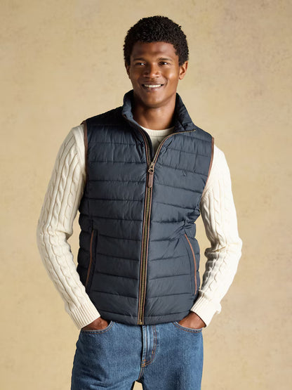 Joules Navy Heritage Padded Gilet