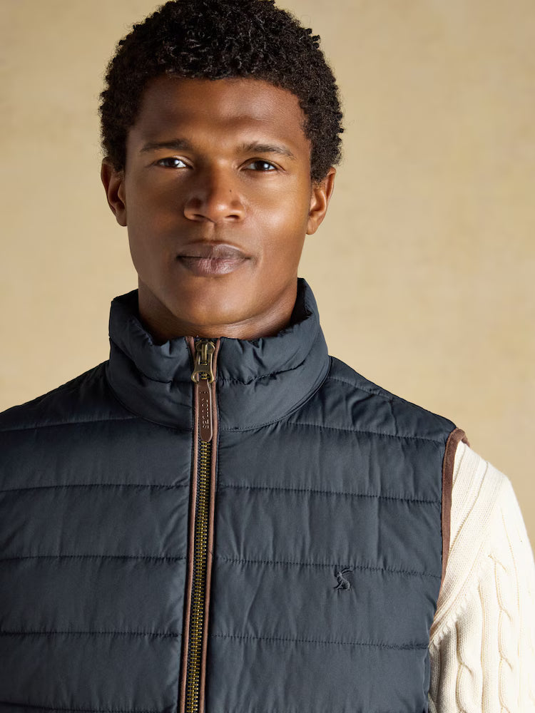 Joules Navy Heritage Padded Gilet