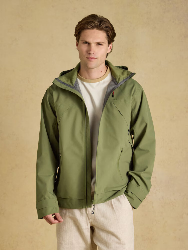 Joules Hadley Green Waterproof Coat