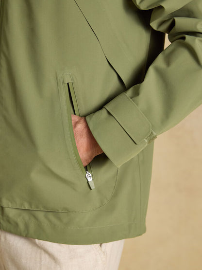 Joules Hadley Green Waterproof Coat