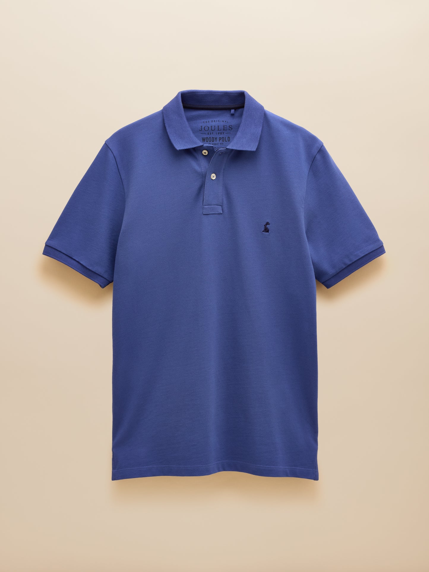 Joules Woody Polo Shirt in Deep Blue