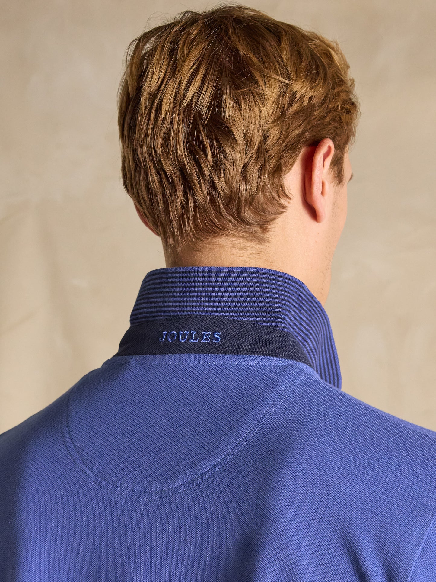 Joules Woody Polo Shirt in Deep Blue