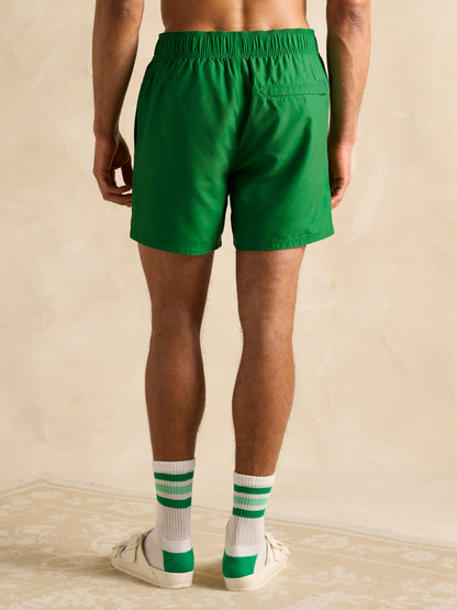 Joules Overton Swim Shorts in Green