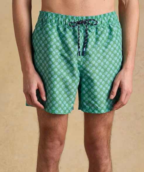 Joules Overton Mint Green Rugby Style Swim Shorts