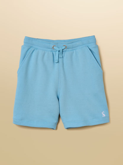 Joules Sundaze Sweat Shorts in Light Blue