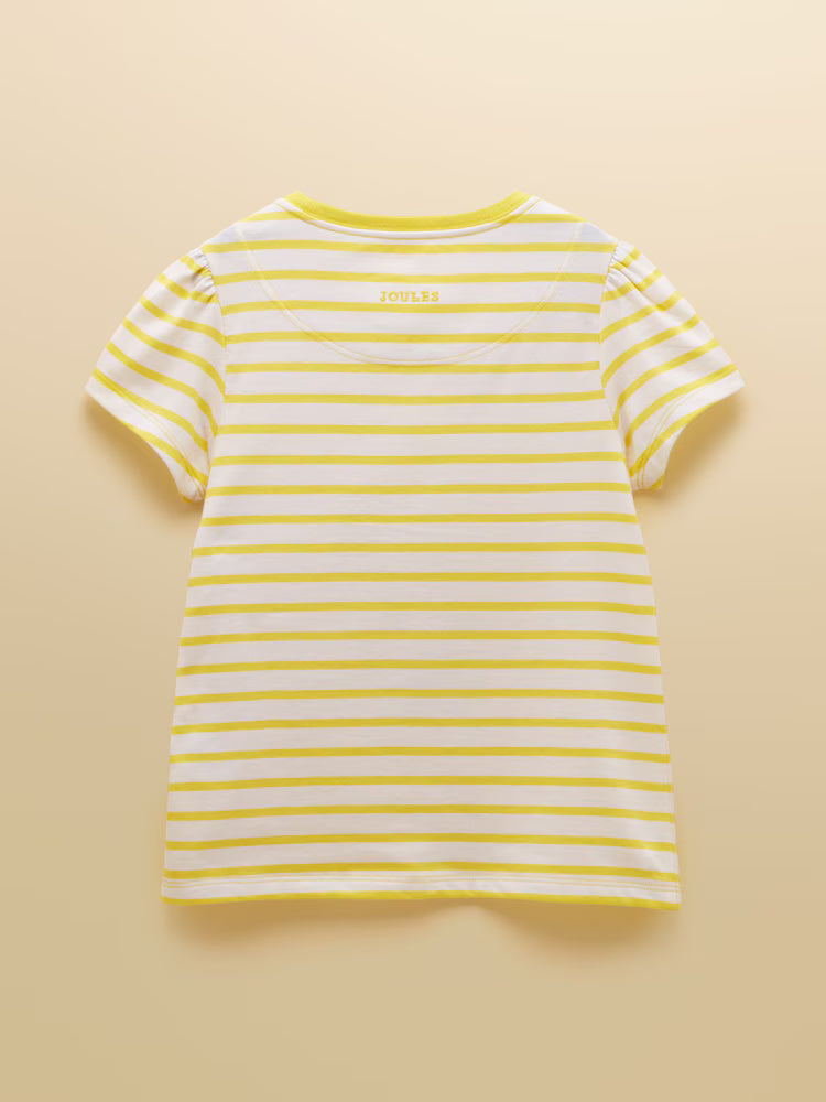 Joules Astra T-Shirt in Yellow