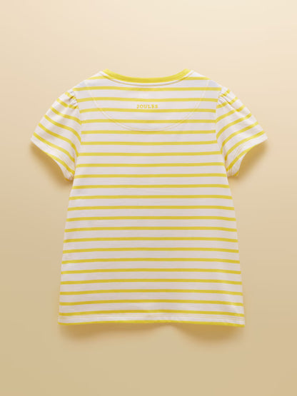 Joules Astra T-Shirt in Yellow