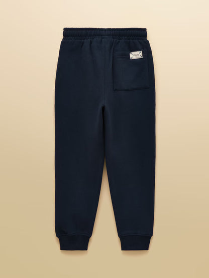 Joules Ted Boys Cuffed Joggers in Navy