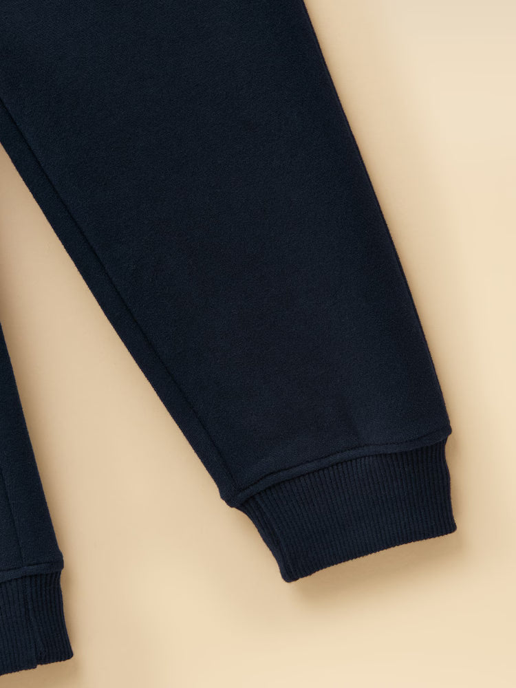 Joules Ted Boys Cuffed Joggers in Navy