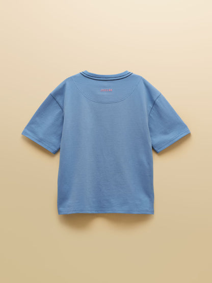 Joules Archie T-Shirt in Blue Dino