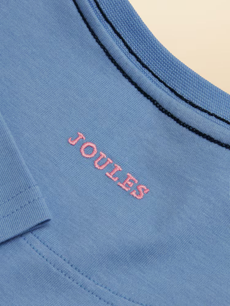 Joules Archie T-Shirt in Blue Dino