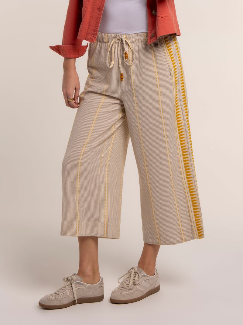 Brakeburn Fernanda Cropped Beach Pants